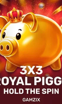 3x3 Royal Piggy: Hold The Spin